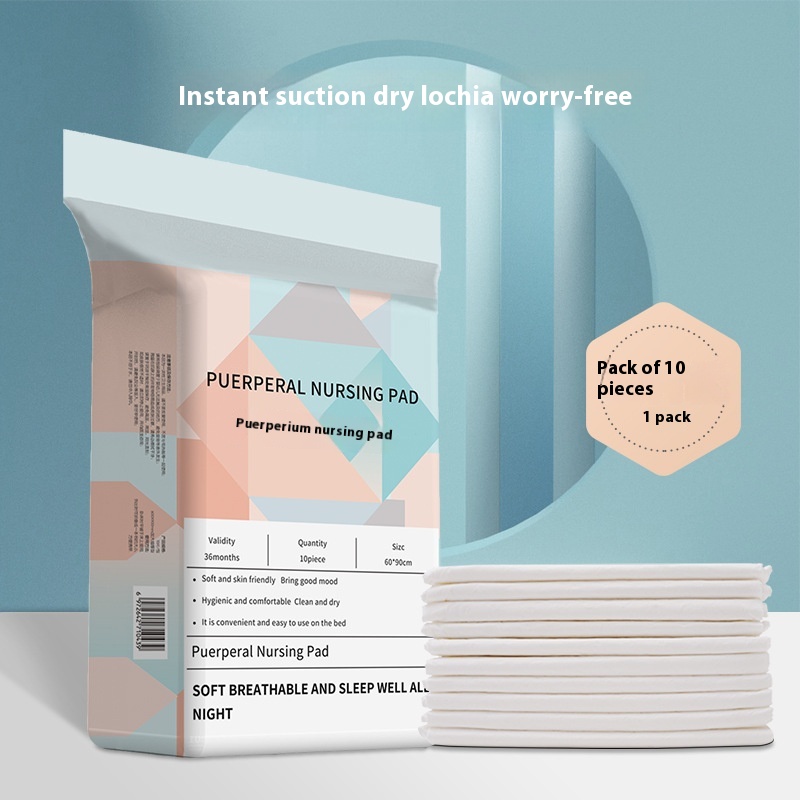 Maternity Pad For Maternity60×90 Disposable Urine Pad For Pregnant Women During Postpartum Period Nursing Pad For Aunt10 Pieces
