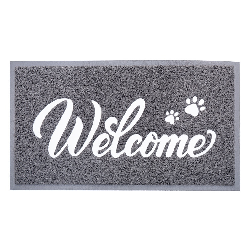 Edge Wire Ring Floor Mat Household Entrance Door Carpet Porch Rubbing Soil Mat Easy To Care Thick Non-slip Foot Mat