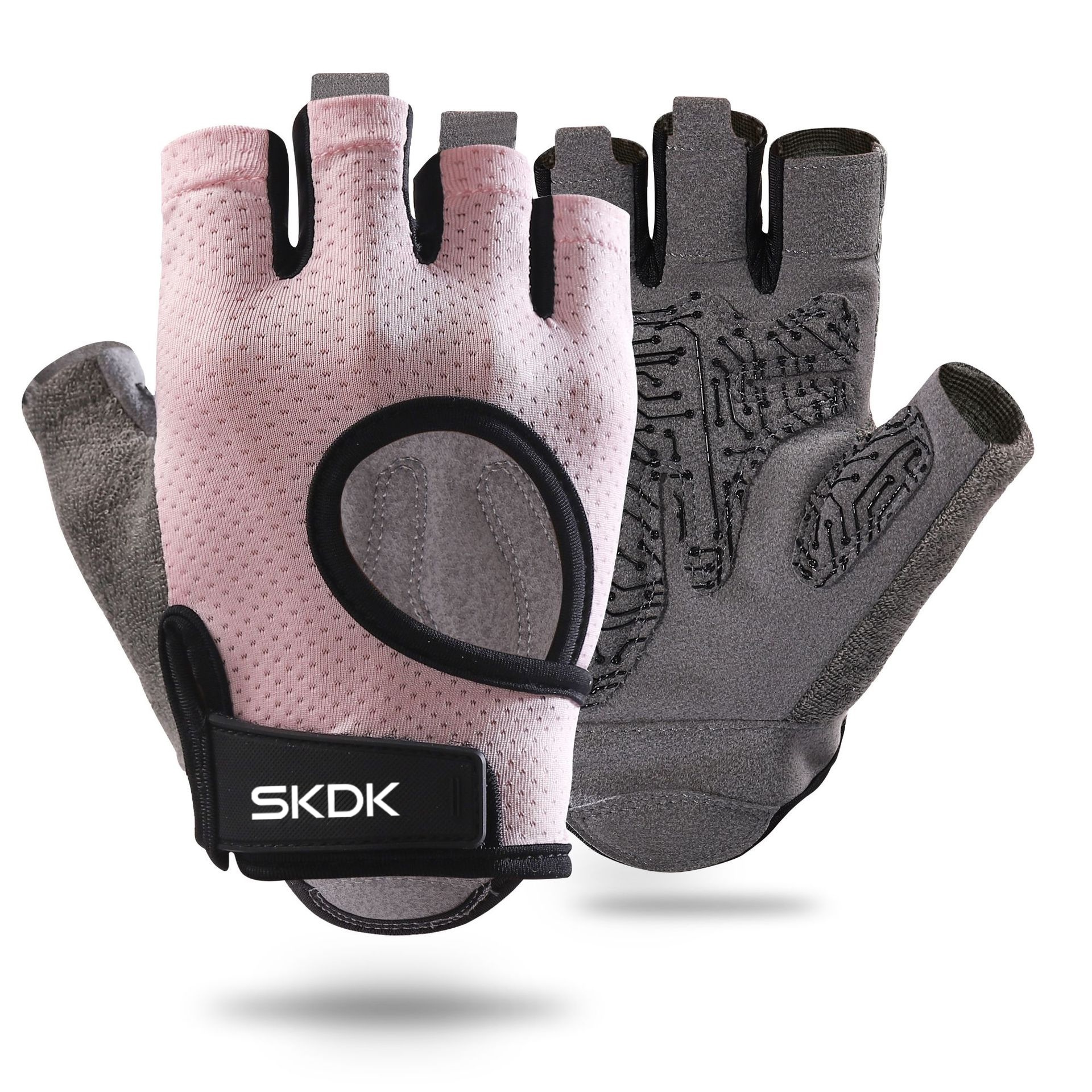 Sports Cycling Outdoor Half Finger Bicycle Anti-slip Fitness Hand Guard Hard Pull Summer Gloves One Piece Dery