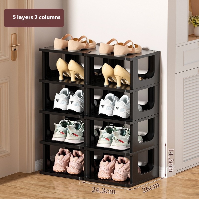 Household Multi-layer Shoe Rack Bathroom Slippers Rack Plastic Shoe Rack Easy To Clean Hallway Shoe Storage Rack