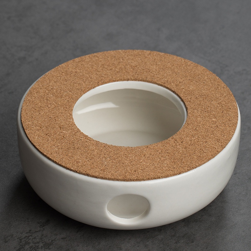 Ceramic Tea Warmer Candle Tea Stove Flower Teapot Heat Preservation Heating Stove Glass Teapot Heating Base Tea Stove