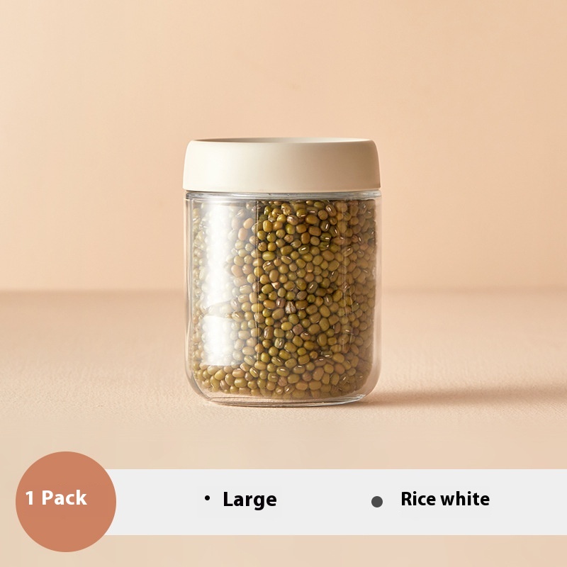[Hedou C]Candy Jar Kitchen Sealed Grain Storage Box Food Coffee Glass Storage Sealed Jar