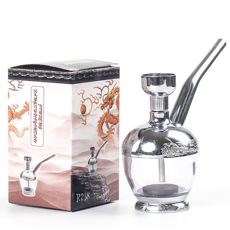 Filter Hookah Small Water Pipe Men's Portable Hookah Pipe Tobacco Tobacco Cigarette Dual-use Water Pipe