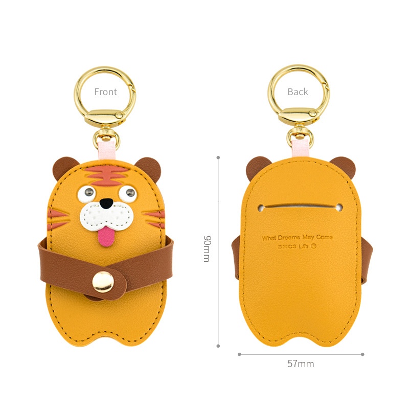 Hug Me Key Pendant Cartoon Girl Bag Hanging Pet Airtag Cover Car Key Chain Creative Practical Gift