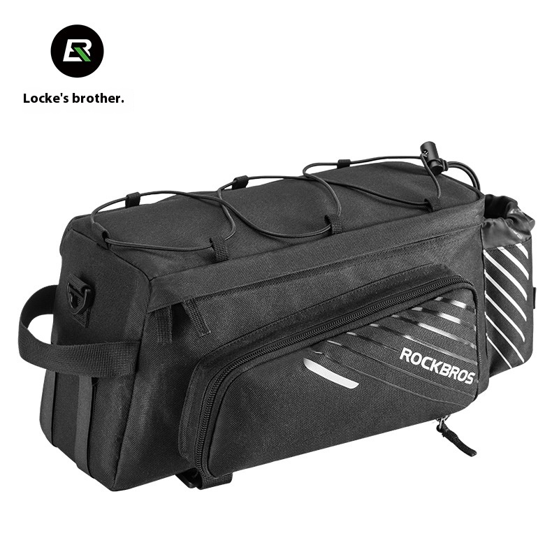 Locke Brothers Bicycle Bag Rear Rack Bag Mountain Bike Saddle Bag Tail Bag Front And Rear Saddle Bag Cycling Bicycle A9