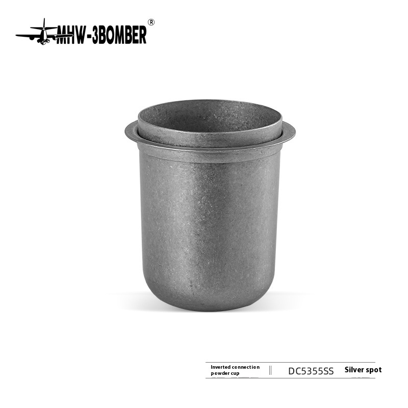 MHW-3 BOMBERBomber Coffee Powder Cup Inverted Powder Collector Stainless Steel Coffee Bean Smelling Cup