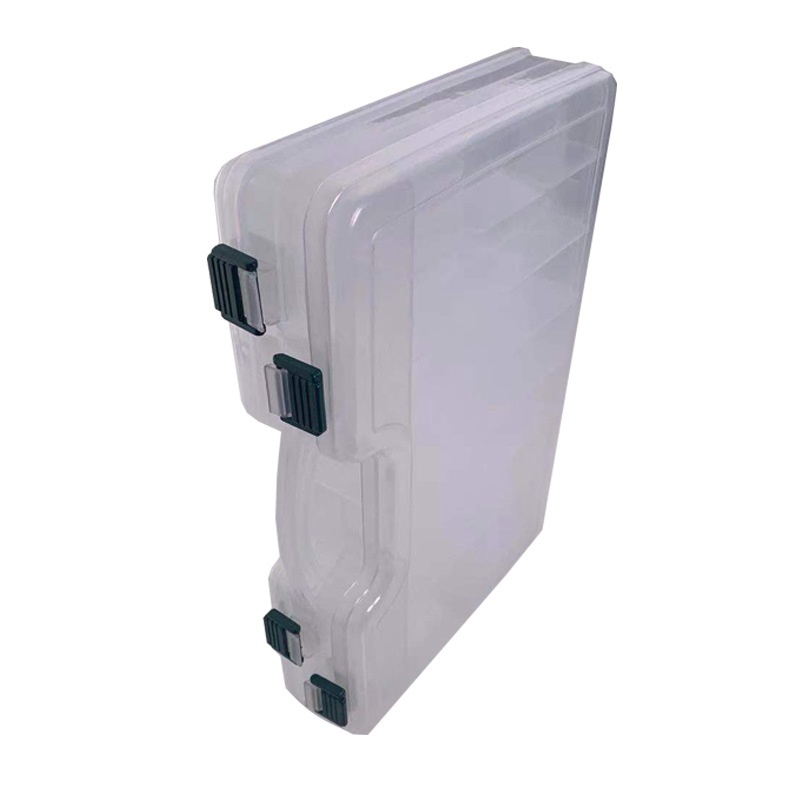 Multifunctional Lure Bait Box Double-sided Large Portable Fishing Bait Storage Box Interlayer Fishing Bait Box Outdoor Fishing Accessories