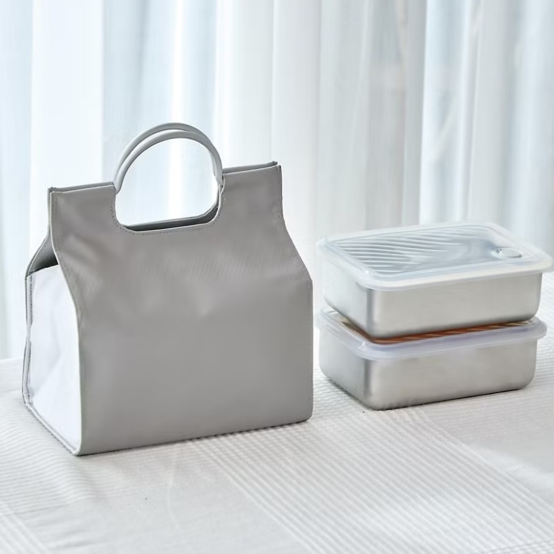 Lunch Boxulated Bag,Large Capacity Handheld Tote For Lunch Boxes,ulated Lunch Bag For Office Workers And Students