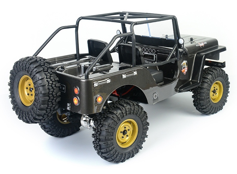 RGTRuitai86010 Remote Control Off-road Vehicle Electric Simulation Climbing Car Alloy Four-wheel Drive Toy