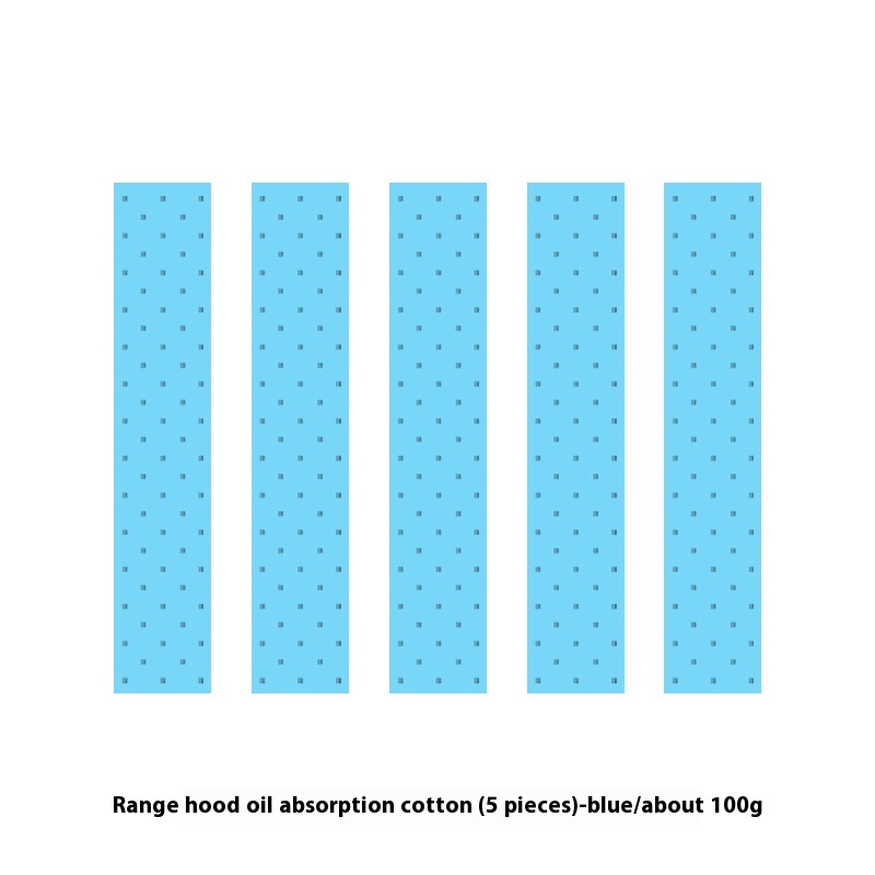 Fa So La Household Kitchen Range Hood Oil Absorbent Cotton Oil Tank Oil Box Pad Side Suction Oil Absorbent Tissue Cotton Strip