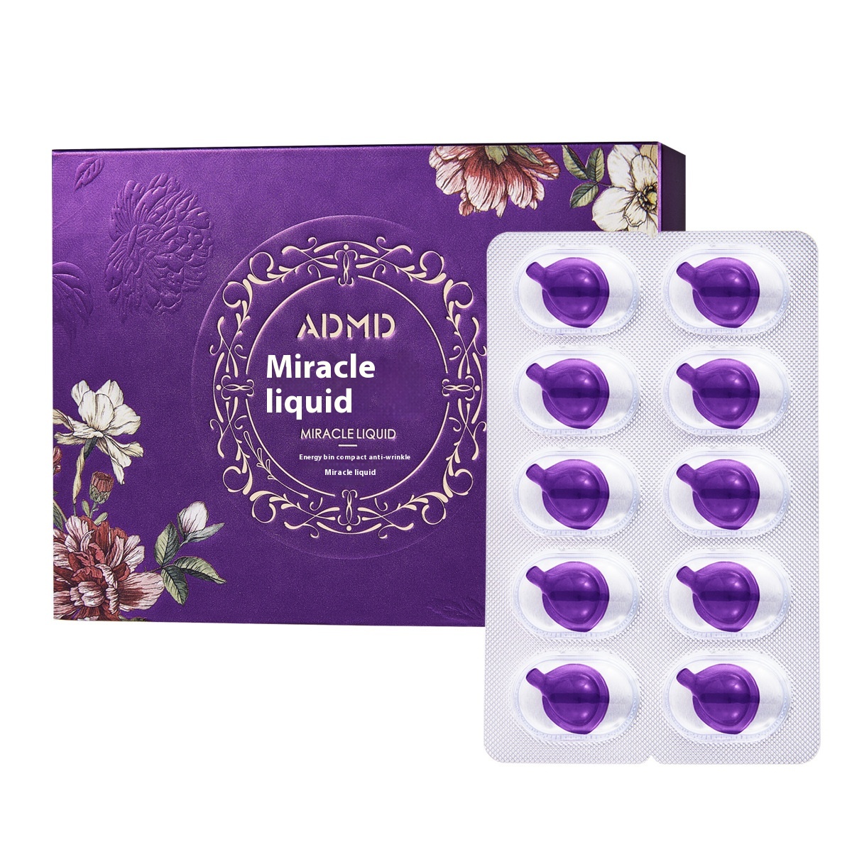 ADMDEnergy Warehouse Firming Miracle Liquid Seals And Locks The Group Of Fresh Facial Essence Delicate And Tender Moisturizing Essence