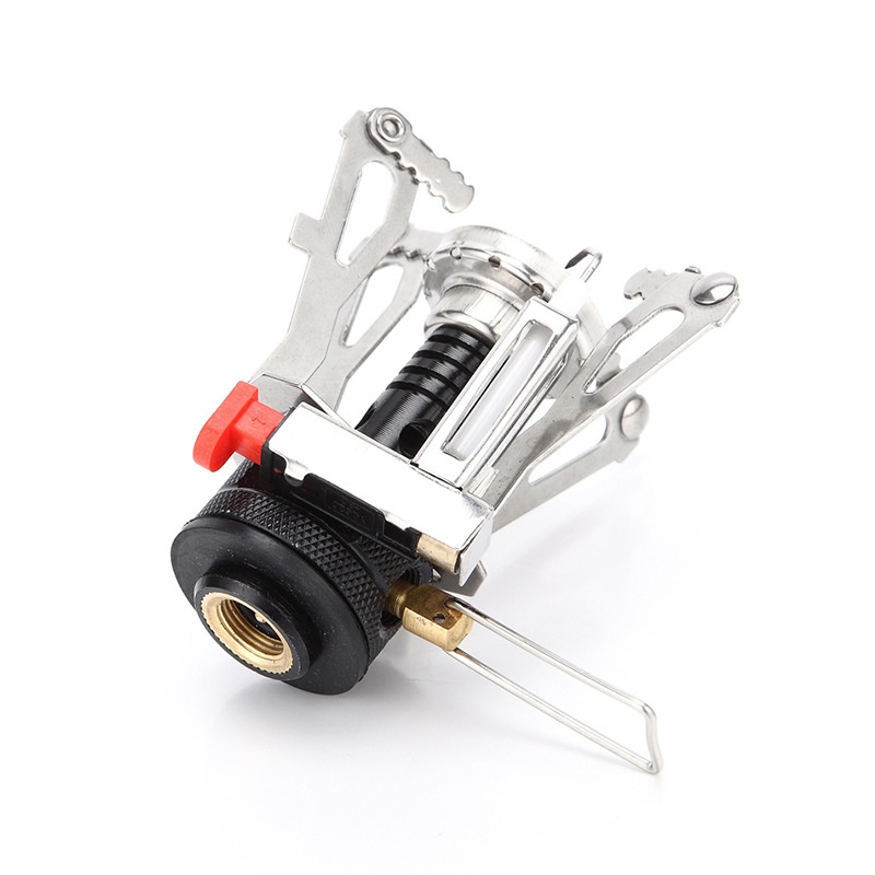 Outdoor Camping Stove Mini Stove Integrated With Electronic Ignition Portable Picnic Stove AT6312