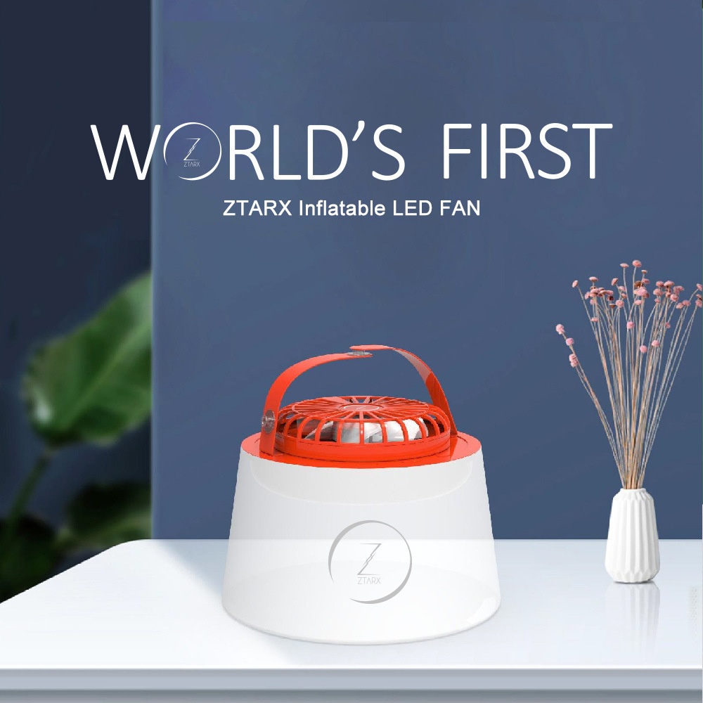 ZTARXOutdoor Camping Light Waterproof Folding Solar Inflatable Light Magnetic Camping Tent Light