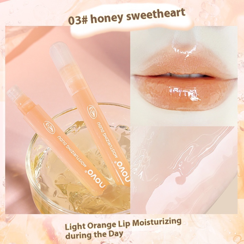 Novo Dudu Lip Oil Moisturizes Lips And Prevents Chapped Lips From Exfoliating And Fading Lip Lines Lipstick