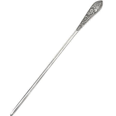 925 Silver-plated Personalized Hairpin For Women With Peony Relief Chinese Retro Hairpin Modified Republic Of China Style Daily Matching Bun