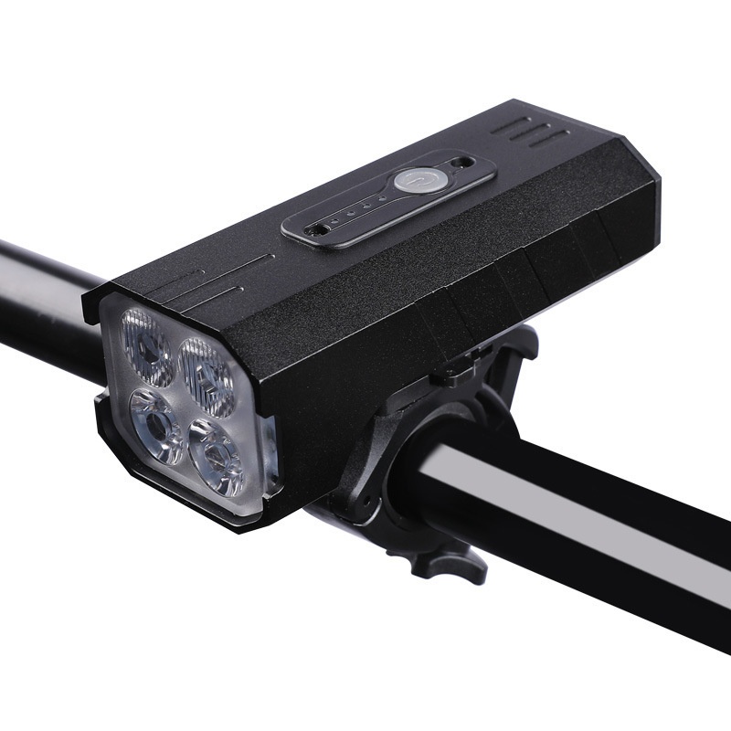 Mountain Bike4 T6 High-brightness Riding Light Electric Treasure600 Lumens Aluminum Alloy Bicycle Light Front Light
