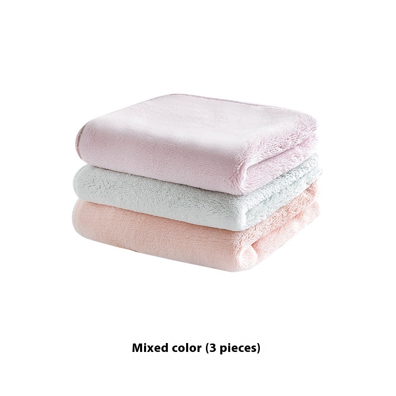 Lint-free Dishwashing Towel Thick Coral Fleece Double-sided Degreasing Kitchen Household Dishwashing Cloth Non-stick Oil Absorbent