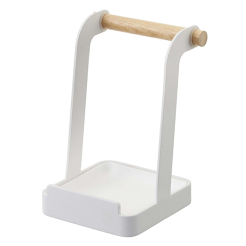 Punch-free Metal Multi-purpose Pot Lid Rack Kitchen Soup Spoon Drain Rack Storage Rack