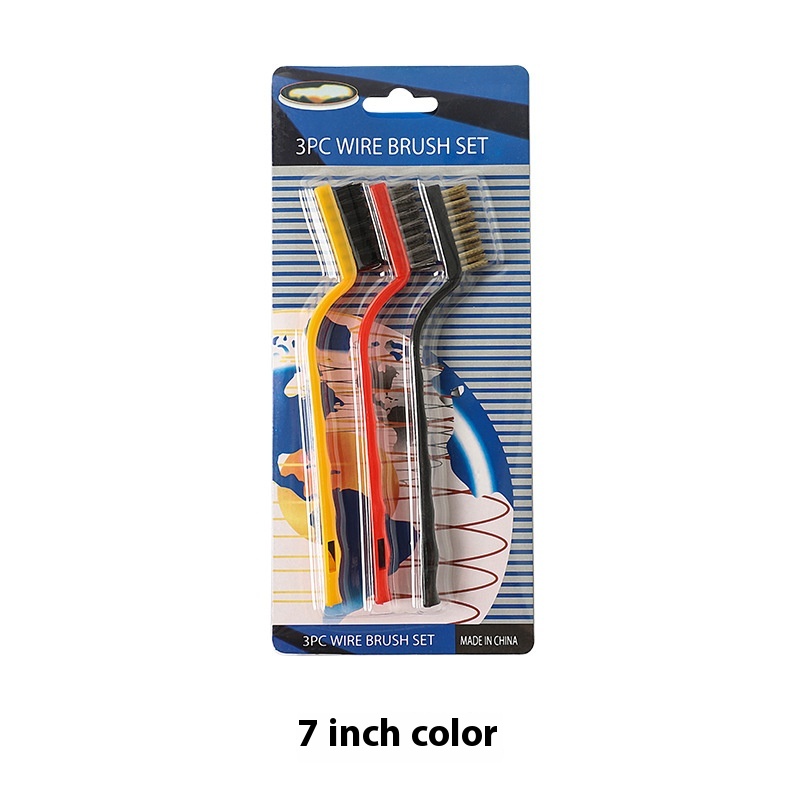 Gas Stove Cleaning Brush3 Pack Kitchen Range Hood Degreasing And Decontamination Stove Cleaning Tool Wire Small Brush