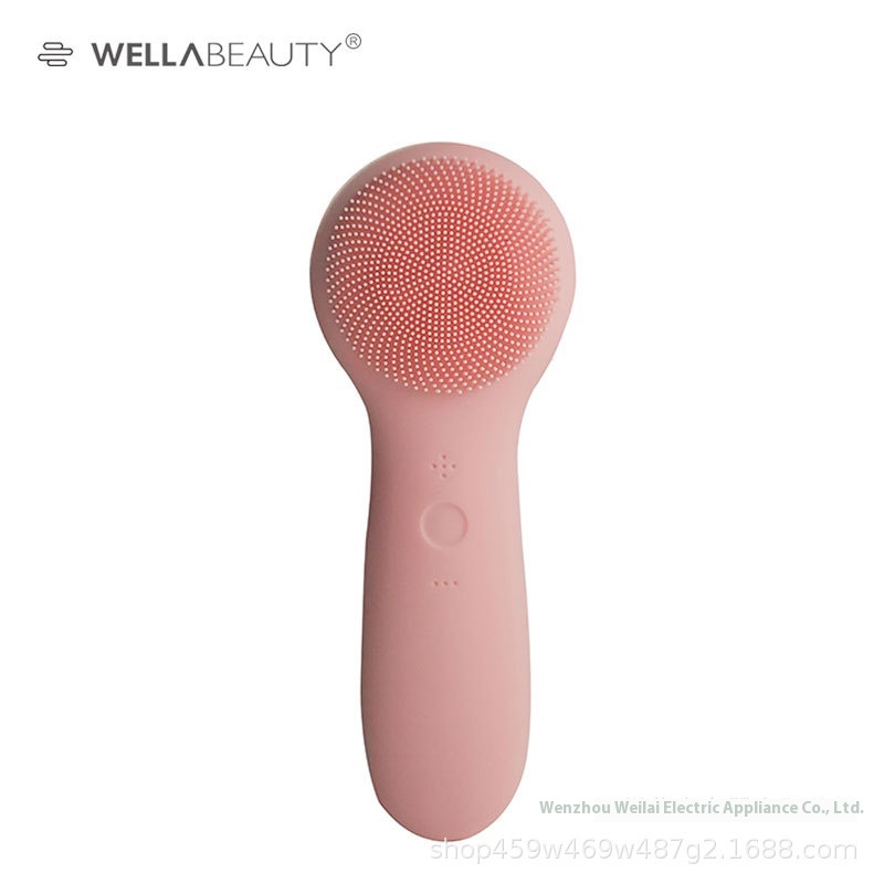 Cleansingtrument Face Washtrument Vibration Electric Silicone Cleansing Brush Facial Cleanser Sonic Wave Massager Introductiontrument