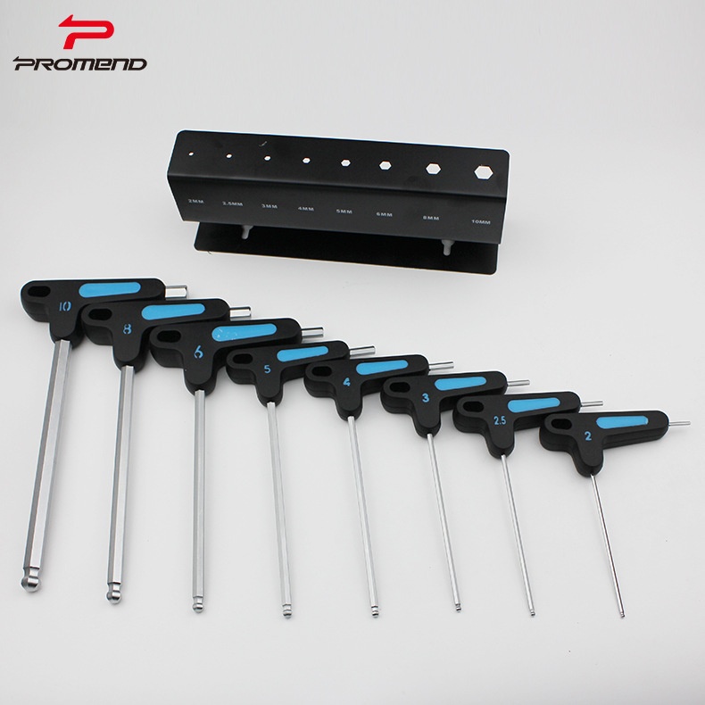 PROMENDBicycle Hexagon Combination Repair Tool Wrench2/2.5/3/4/5/6/8/10mm