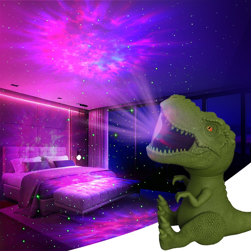 Dinosaur Star Lamp STyrannosaurus Rex Atmosphere Projection Lamp Bedroom LEDNight Light