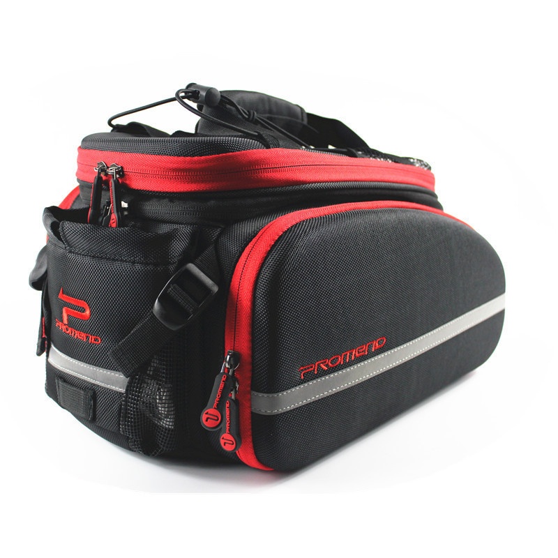 Promend Bicycle Bag Pannier Large Capacity Mountain Bike Rack Tail Bag Rain Cover Mountain Bike Riding Equipment