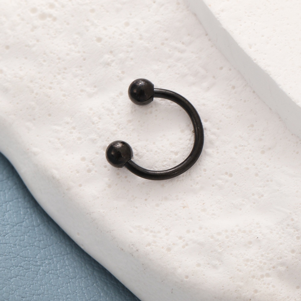 Hot-selling Series Nose Clip European And American Inlaid Zircon Non-hole Piercing Clip-type Fake Nose Ring Popular Nose Nail
