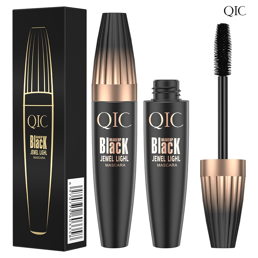 QICStunning Lengthening Mascara4 DThick And Thick Curling Waterproof Non-smudge Lengthening Mascara Makeup