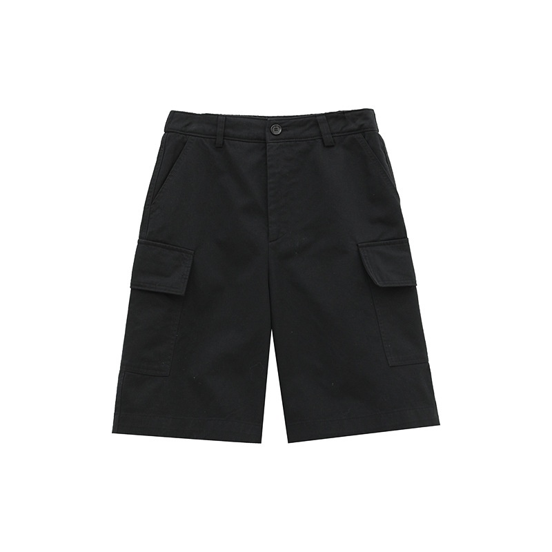 Love And Nancy Thirteen Lines Spring Original Cotton Semi-elastic Waist Casual Workwear Shorts21281