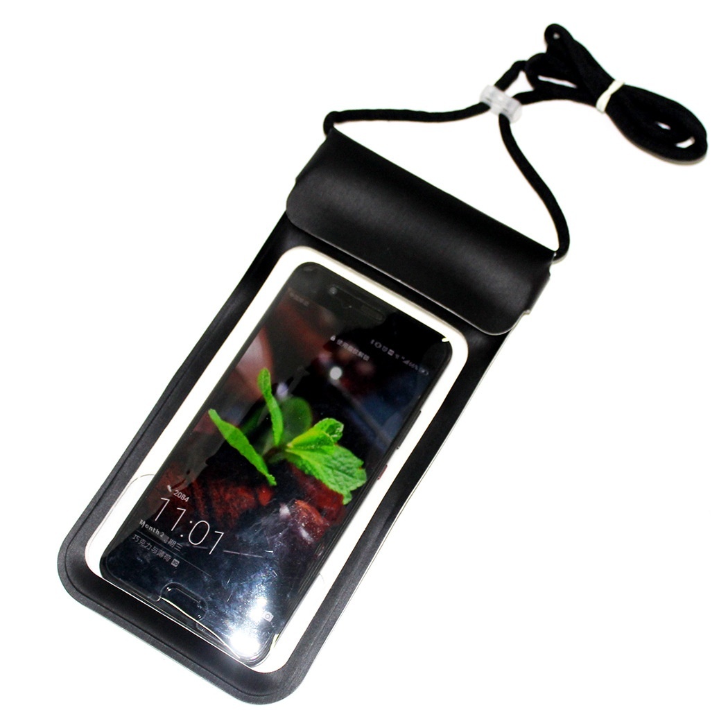 Mobile Phone Waterproof Bag Transparent TPUEnvironmentally Friendly Fabric PUBrushed Outdoor Mobile Phone Waterproof Case Diving30 Meters