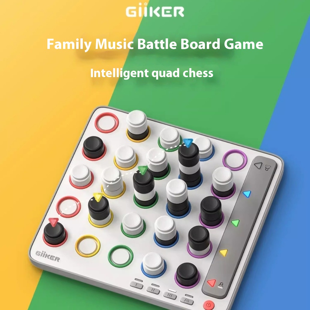 Gii KERKei Rainbow Kei Kei Qigi Puzzle Assembled Toys Children's Logical Thinking Parent-Child Interactive Games