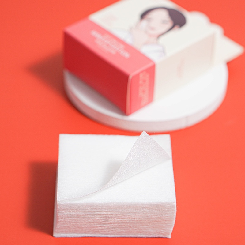Pure Cotton Cotton Thin Makeup Removal Cotton Cleansing Box1000 Pieces Makeup Moisturizing Makeup Removal Oil One Piece Dery