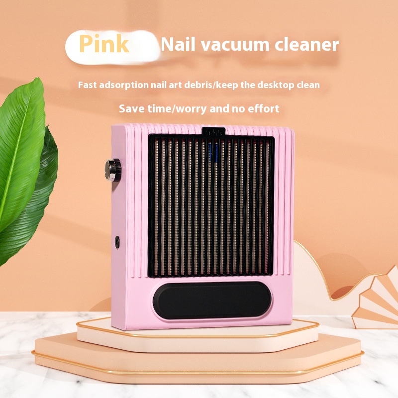 Nail Vacuum Cleaner High Power Strong Suction Silent Dust Remover Nail Polish Nail Duster Nail Art Dedicated