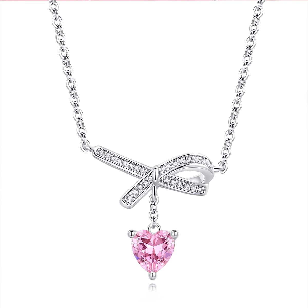 Ferris Wheel Original Necklace For Women All-match High-end S925 Sterling Silver Niche Geometric Irregular Jewelry Zircon