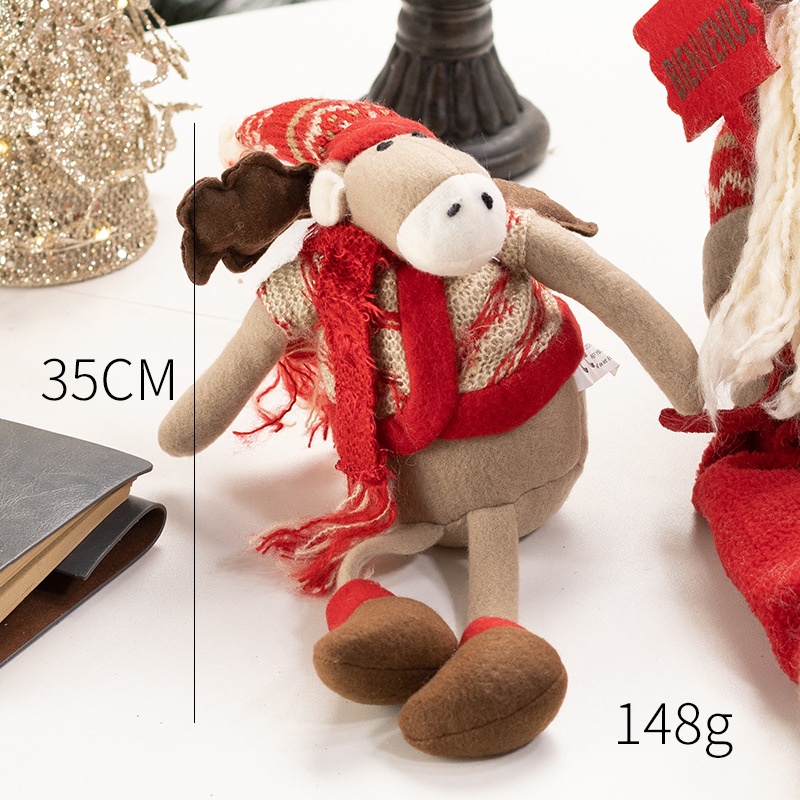 Cross Border Christmas Doll Santa Elk Snowman Doll Ornaments Christmas Decoration