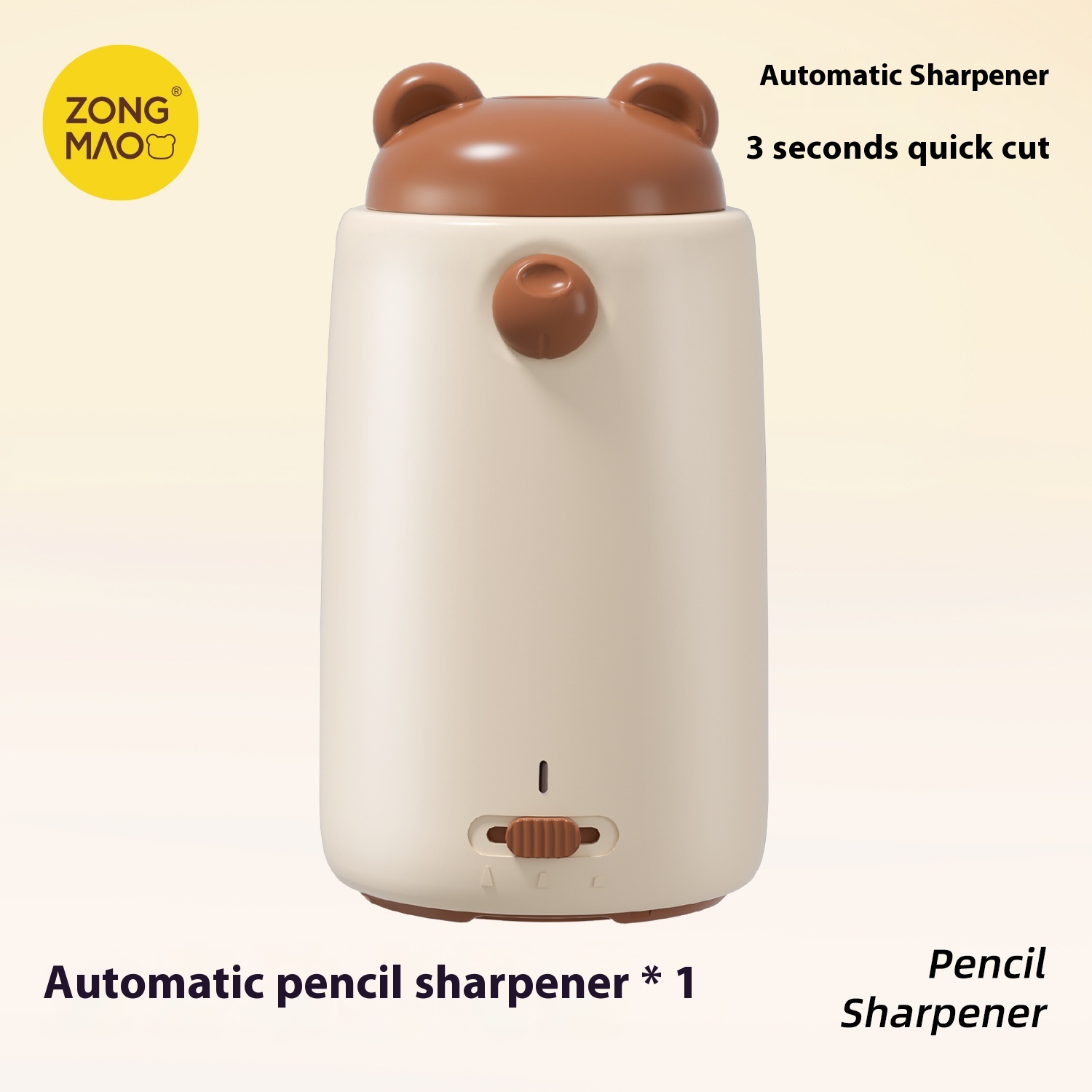 Fully Automatic Pencil Sharpener Electric Pencil Sharpener Automatic Lead Pencil Sharpener