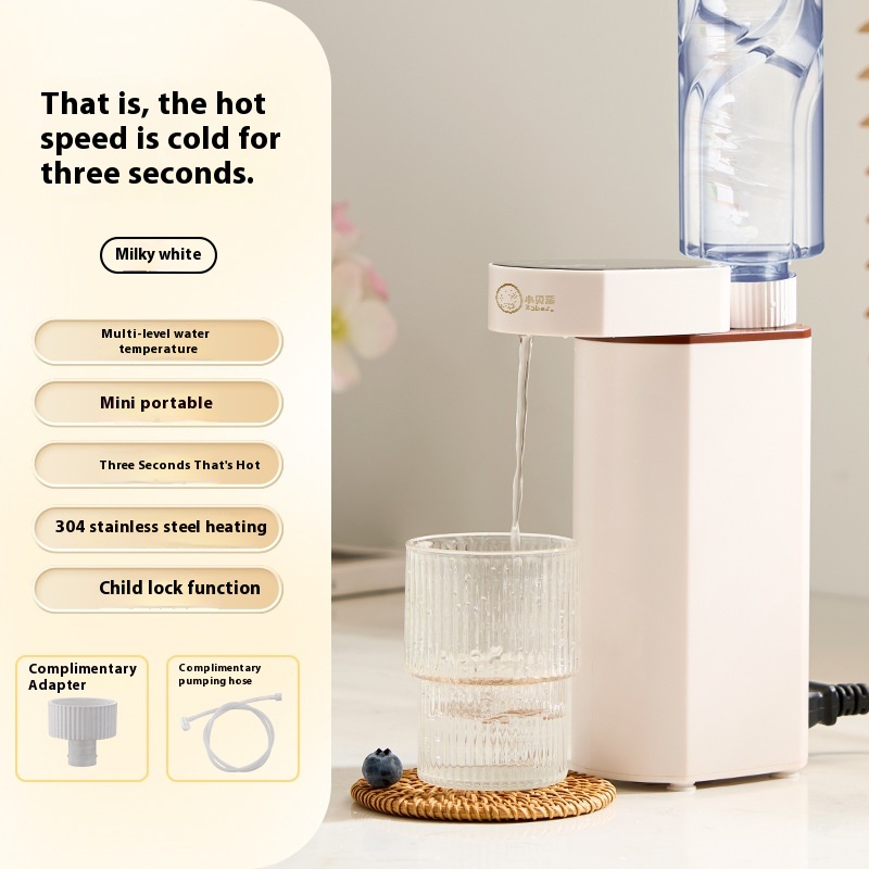 Tant Hot Water Dispensertant Hot Small Water Dispenser Water Dispenser Touch Desktop Travel Business Trip Portable Hot Water Vertical