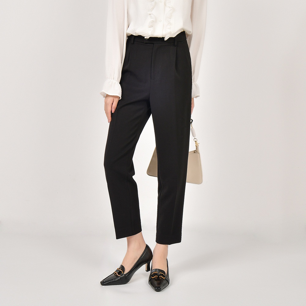 Shenghong24 Spring Thick Style Temperament Professional Commuting Slim Pants Carrot Cigarette Pencil Trousers Female12668