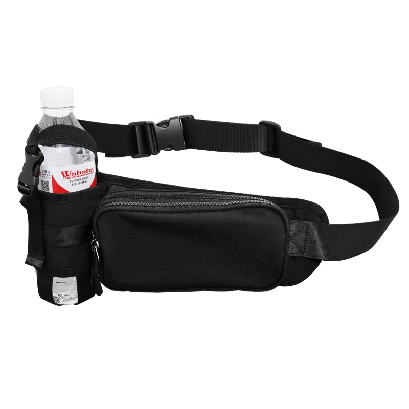 Portable Minimalist Sports Waist Bag-Large Capacity Fitness Waist Pack,Water Bottle Waist Bag,Waterproof Crossbody Chest Bag.