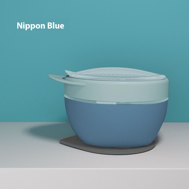 Baby's Complementary Food Bowl Baby's Special Tools For Young Children To Eat Out AFull Set Of Tableware Constant Temperature Water Injectionulation Bowl