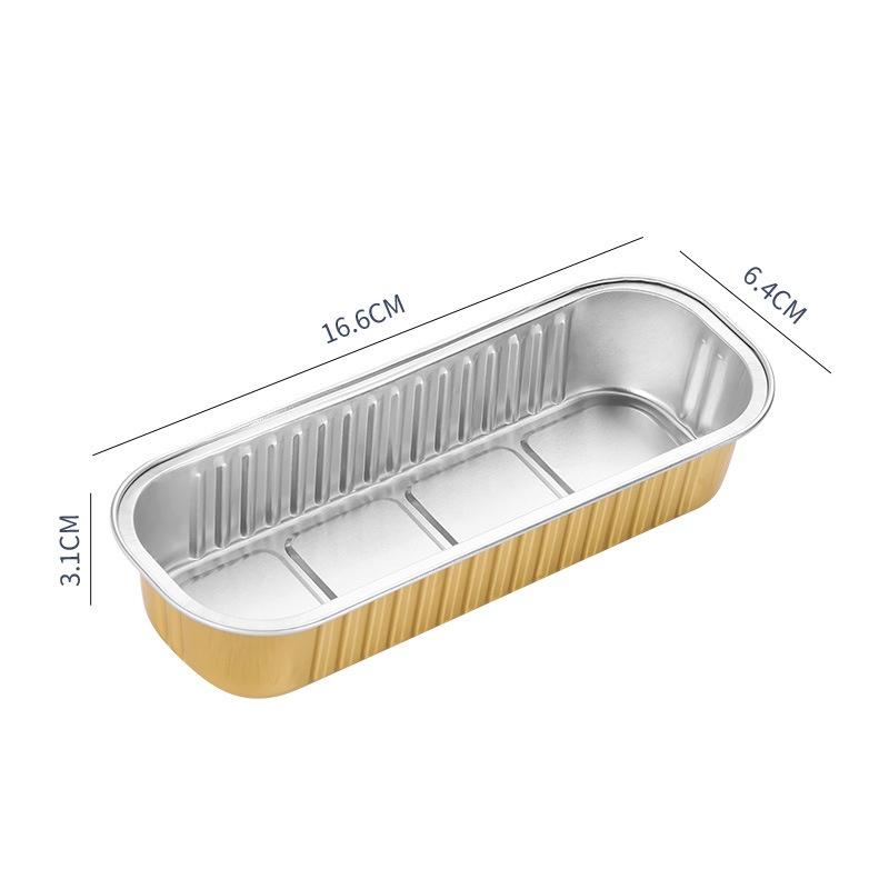 Air Fryer Tin Paper Box Barbecue Disposable Lunch Box Tableware Oven Aluminum Foil Tin Foil Air Fryer Square Tin Tray