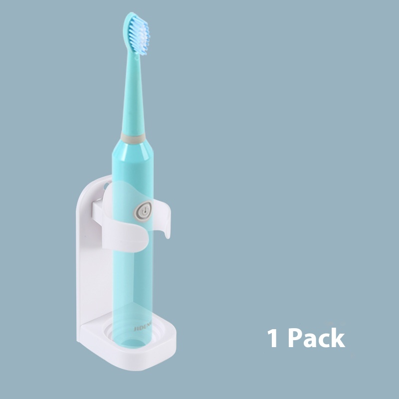 Electric Toothbrush Holder Bathroom Toothbrush Rack Toilet Wall-mounted Punch-free Wall-mounted Electric Toothbrush Holder
