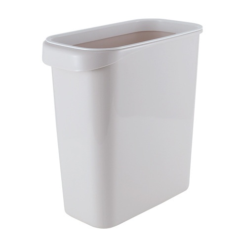 Bathroom Kitchen Gap Trash Can Household Coverless Plastic Pressure Ring Trash Can Rectangular Gap Trash Can