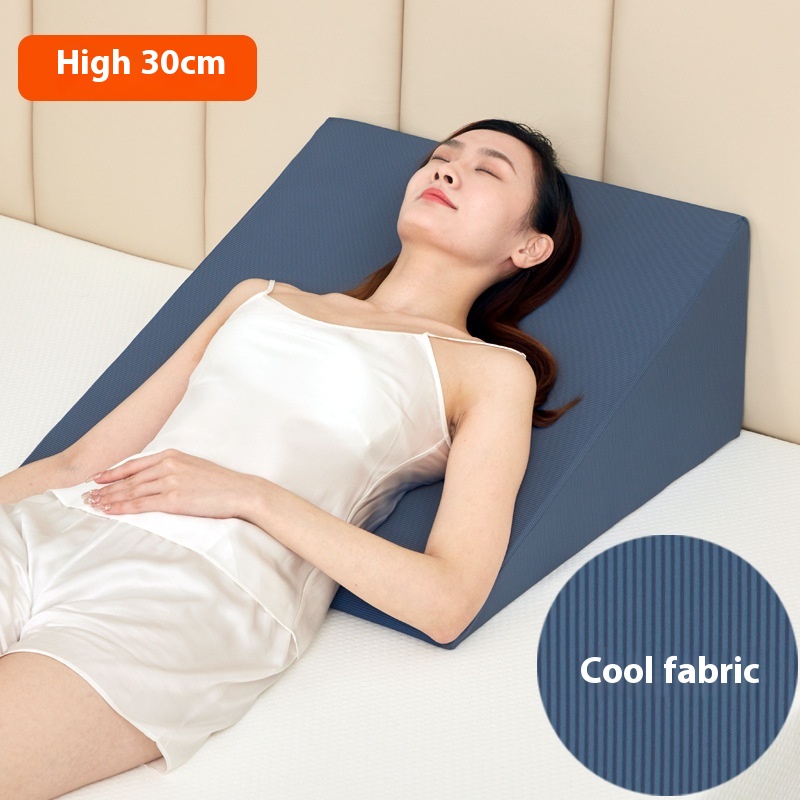 Elderly Care Triangular Pillow Gastroesophageal Reflux Slope Cushion Bedside Sitting Waist Back Cushion Pillow
