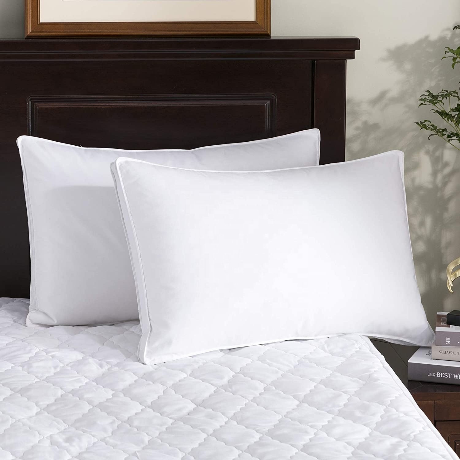 Cotton Feather Velvet Pillow Five-star Hotel Cotton Pillow Bilateral Stereo Pillow