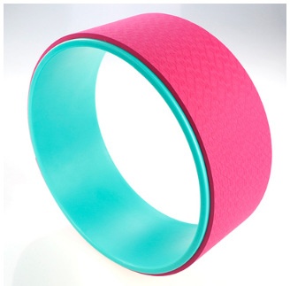 Genuine Yoga Wheel,Back-slimming Leg Fitness,Dharma Wheel For Beginners,Back-bending Artifact,Anti-stress Abdominal Muscle Trainer Wheel