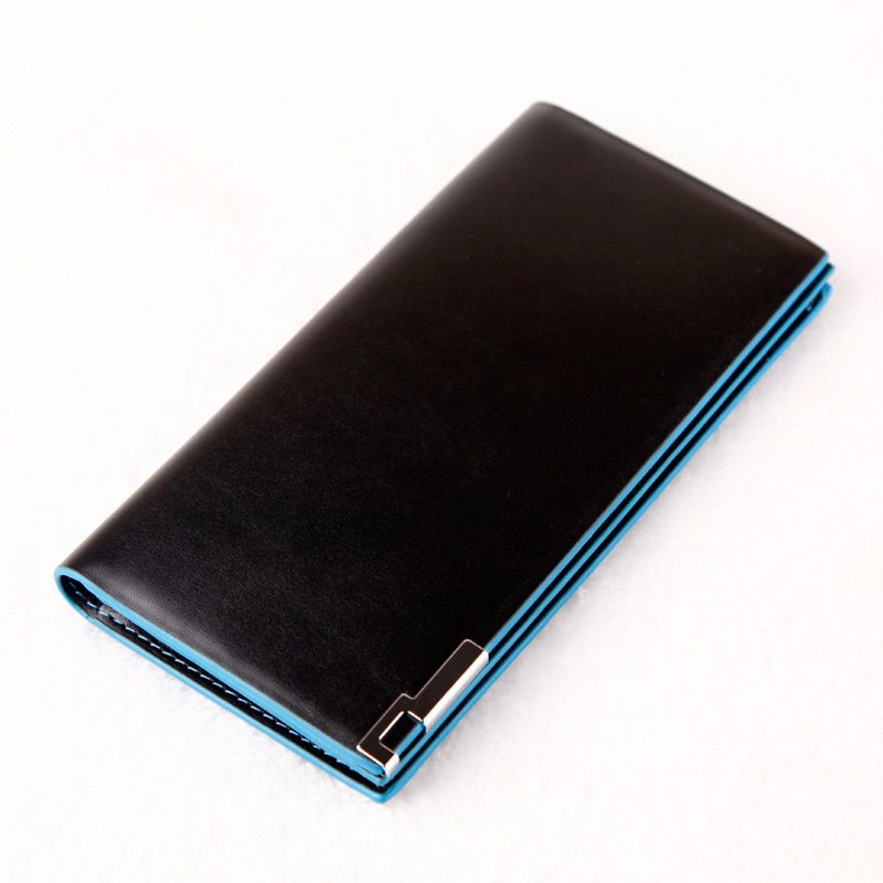 Thin Korean Style Fashion Personality European And American Long Wallet Men's Wallet Multi-card Sloty Brand