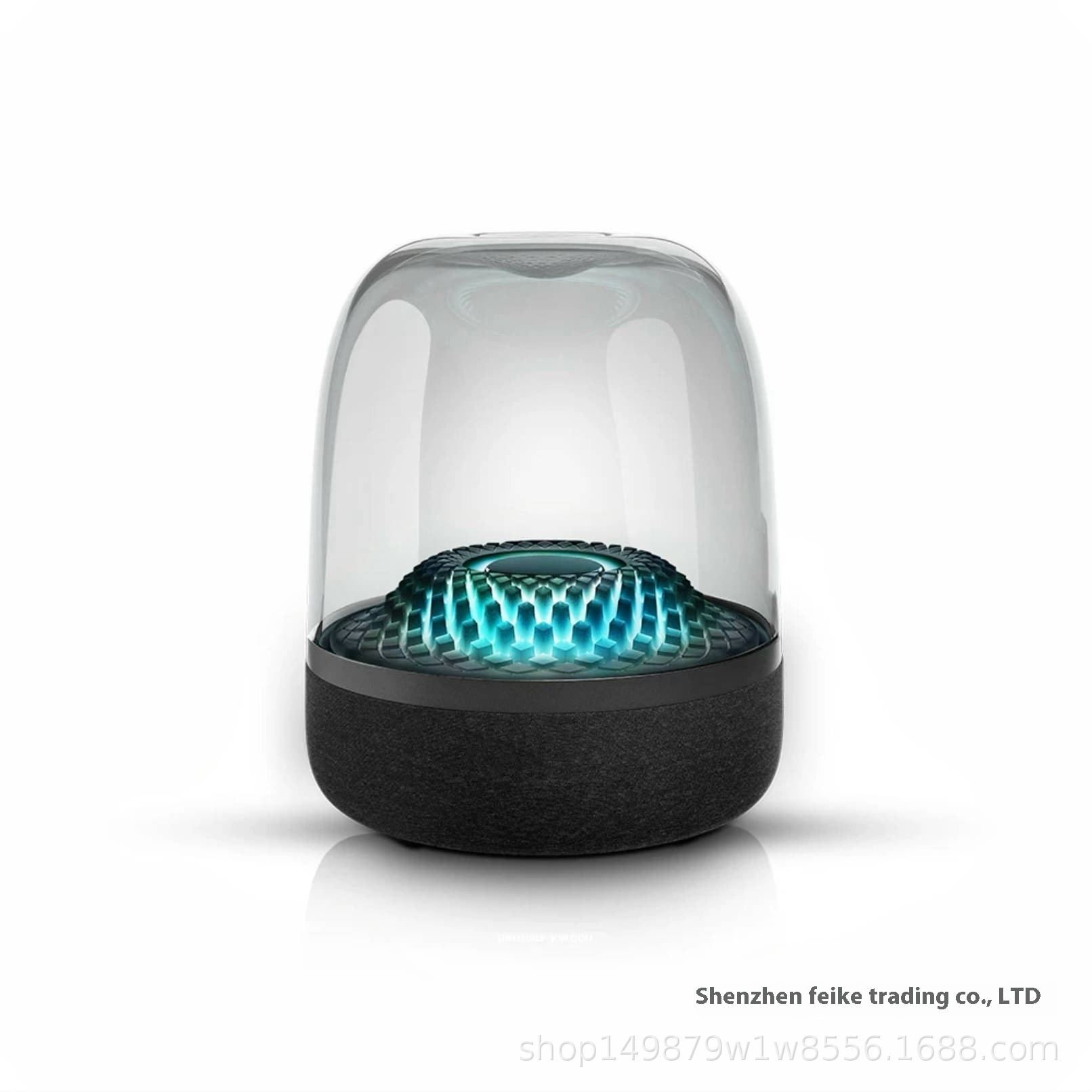 Ice Crystal Glass4th Generation KD-18 Bluetooth Speaker High Power Subwoofer Wireless Speaker4th Generation