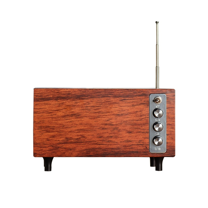 Retro Bluetooth Speaker Subwoofer Card Elderly Radio Wireless Audio Bluetooth High Color Value